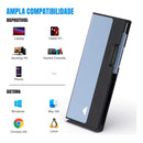 Teclado Magic Dorn para iPad Mini 6 / 7 - Touchpad, RGB Retroiluminado e Capa 360°