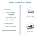 Caneta Stylus Dorn P8 Pro (iPad Palm Rejection) e P3 Pro (Android/Apple) - Recarga USB-C Rápida