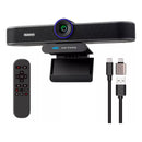 Câmera Webcam E-ptz Tenveo 4k Ultra Hd Com Ia + Controle