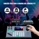 Três Câmeras Dorn Ptz 20x Hdmi Sdi Rj45 Usb + Controladora