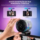 Webcam Dorn Flip 4k 8mp Autofoco 60fps Usb Microfone