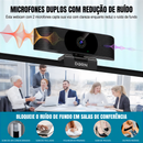 Webcam Dorn Pro Bar 4k 5x Com Controle E Microfone Duplo