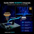 Controladora Dorn PTZ Pro Ndi Hx3 PoE 4D Tela Touchscreen 7