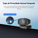 Webcam Dorn Mini 4k Com Microfone Duplo Usb