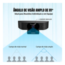 Webcam Dorn Pro Bar 4k 5x Com Controle E Microfone Duplo