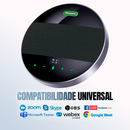 Audioconferência Tenveo M4B Microfone Omnidirecional Para Reunião E Conferências - Alcance 6m / 30m²