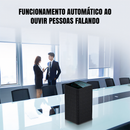 Bloqueador De Voz Ultrassônico Dorn Xz Music 360° E Caixa De Som