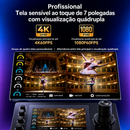Controladora Dorn PTZ Pro Ndi Hx3 PoE 4D Tela Touchscreen 7