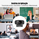 Webcam Dorn Mini 4k Com Microfone Duplo Usb