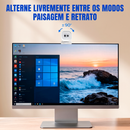 Webcam Dorn Dual 4k Lente Dupla Luz Led Controle Remoto