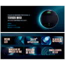 Audioconferência Tenveo M4B Microfone Omnidirecional Para Reunião E Conferências - Alcance 6m / 30m²