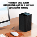 Bloqueador De Voz Ultrassônico Dorn Xz Music 360° E Caixa De Som