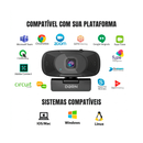 Webcam Dorn Mini 4k Com Microfone Duplo Usb
