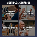 Microfone Para Conferências Dorn Mx6 Ia 360° Microfone Duplo