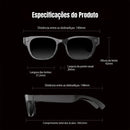 Óculos Inteligente com Câmera 2K e IA Dorn Lente Fotocromática Anti Luz Azul