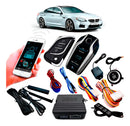 Kit Smart Dorn e Sistema de Chave de Presença - Bloqueio e Desbloqueio Automático Veicular Partida Remota - Chave de Presença Touch, Relógio ou Senha