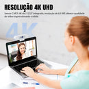 Webcam Dorn Hello 4k Foco Automático Usb-c