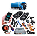 Kit de Partida Remota Dorn 24V para Caminhões - Chave de Presença LED, Senha no Vidro, Start/Stop e Aplicativo Celular