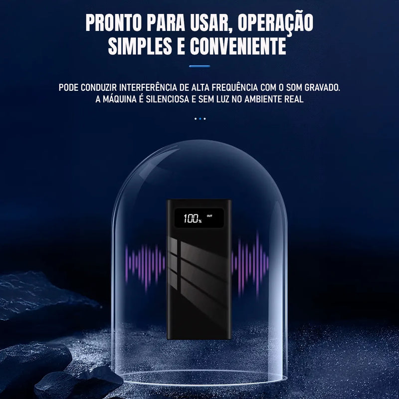 Bloqueador De Gravação De Voz Ultrassônico Portátil - Dorn H