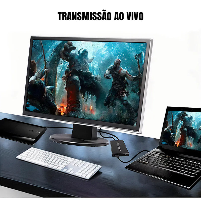 Placa De Captura Externa Dorn Sdi Hdmi Usb 3.0 1080p Full Hd