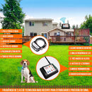 Coleira e Cerca Invisível Eletrônica Sem Fio de Adestramento Recarregável, Prova D'Água com Beep e Vibração