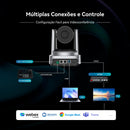 Câmera Ptz Dorn Conference 4k 3x Angulo 92° Para Conferência