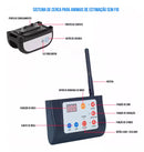 Coleira e Cerca Invisível Eletrônica Sem Fio de Adestramento Recarregável, Prova D'Água com Beep e Vibração