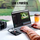 Hub USB-C 9-em-1 Dorn com NVMe M.2 e Power Delivery 100W - Docking Station Profissional