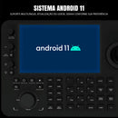 Controladora PTZ Dorn com Tela Touchscreen 7- Android 11, Joystick 4D, Decodificação 4K Gravação Externa Via USB e ONVIF IP