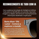 Óculos Inteligente com Câmera 2K e IA Dorn Lente Fotocromática Anti Luz Azul