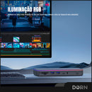 Hub 13 Em 1 Displaylink 4k 60hz Hdmi Displayport 100w