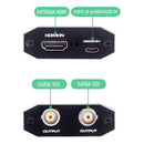 Micro Conversor Dorn Hdmi Para Sdi 3g Full Hd Com Fonte