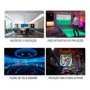 Projetor Byintek 5500 Lumens Ansi Laser 3lcd Full Hd