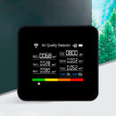 Monitor de Qualidade do Ar Dorn 5 em 1 - CO2, PM2.5, Temp/Umid. - Wi-Fi e Alertas Tuya Smart