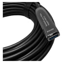 Cabo Extensor USB 3.0 Ativo Dorn - Fibra Óptica 10 Gbps, Sem Perda de Sinal para Webcam 4K/Streaming