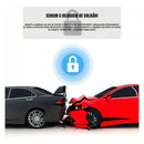 Câmera De Ré + Frontal Com Gravação Retrovisor 9 Polegadas