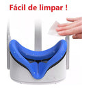 Capa Facial de Silicone Virtua FX para Meta Quest 2 - Anti-Suor, Lavável e Retenção de Luz Aprimorada