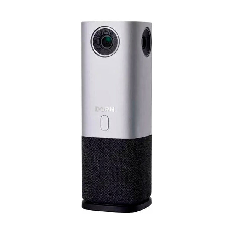 Câmera Videoconferência Dorn Webcam 360 Graus 4 Microfones