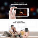 Mini Câmera Wi-Fi Full HD 1080P Dorn - 120°, Visão Noturna e Alerta de Movimento