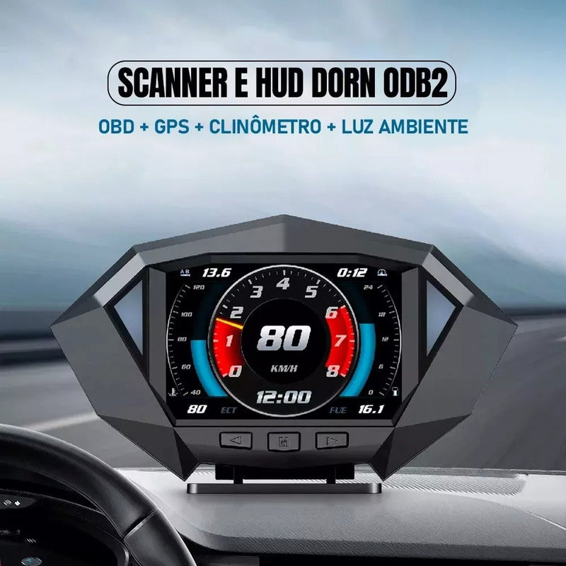 Scanner Dorn Odb2 Pressão Temperatura Velocidade Rpm.
