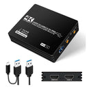 Placa de Captura de Vídeo Dorn 4K HDMI - Streaming e Gravação 1080p 60fps Profissional