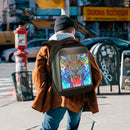 Mochila LED Virtua FX Grande para Viagem e Aventura - Painel Digital, Conforto e Alta Qualidade