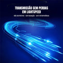 Cabo Extensor USB 3.0 Ativo Dorn - Fibra Óptica 10 Gbps, Sem Perda de Sinal para Webcam 4K/Streaming