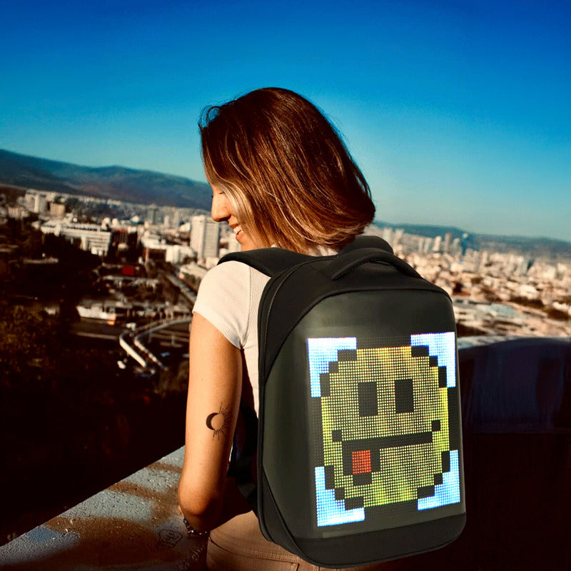 Mochila Led Olhos 30l Esportiva Personalizável Impermeável