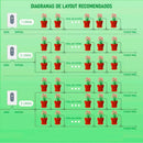 Irrigador Automático Gotejamento Wifi Para Jardins E Hortas