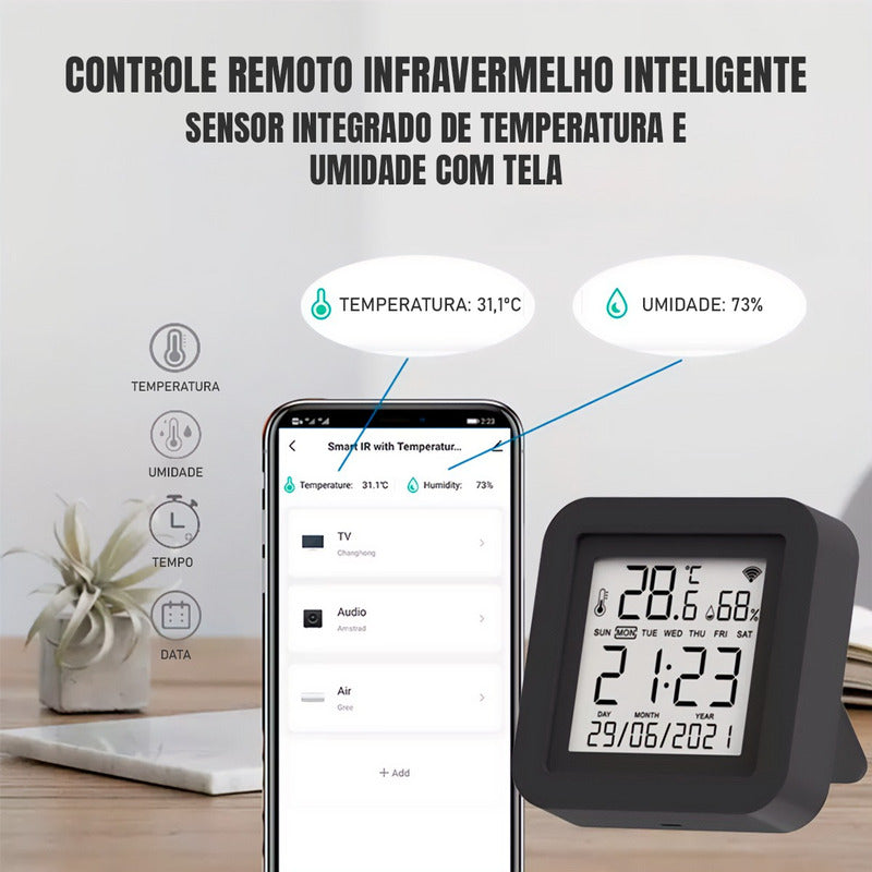 Controle Inteligente Virtuafx Para Ar Condicionado Ir