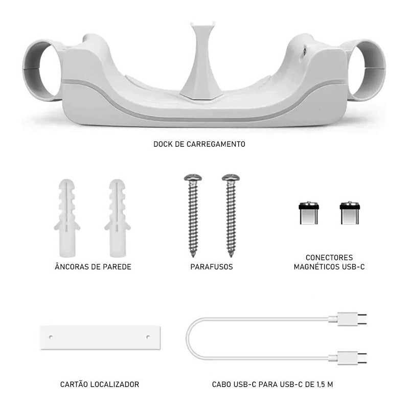 Suporte Stand De Carregamento Magnetico Para Oculus Quest 2