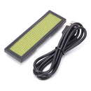 Mini Placa LED Virtua FX USB Personalizável - Crachá Digital, Bateria 25 Horas e Recarga Rápida