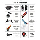 Kit de Partida Remota Dorn - Chave de Presença LED/LCD, Senha no Vidro, Start/Stop e Sensor Antifurto
