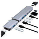 Hub USB-C Dorn 10 em 1 Modular - Docking Station com Conexão Magnética, Saídas Dual HDMI 4K e PD 100W